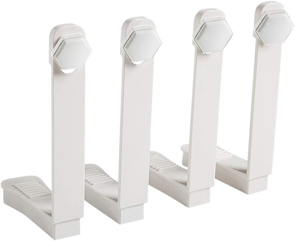 Toosunny 4 Pieces Sheet Holders No Elastic Easy Install