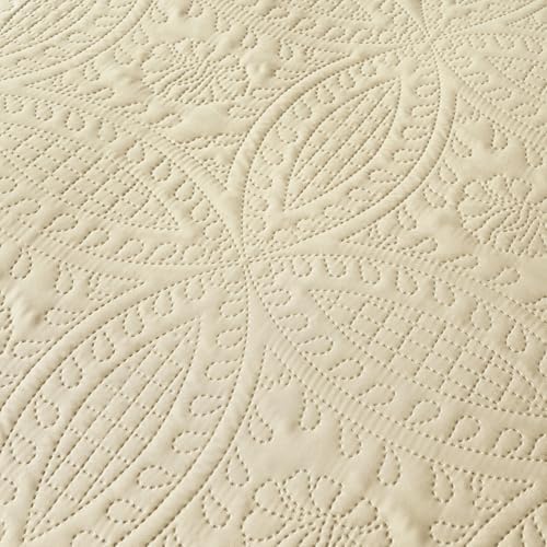 Akkialla Twin Quilt Bedding Set with Coin Pattern 1