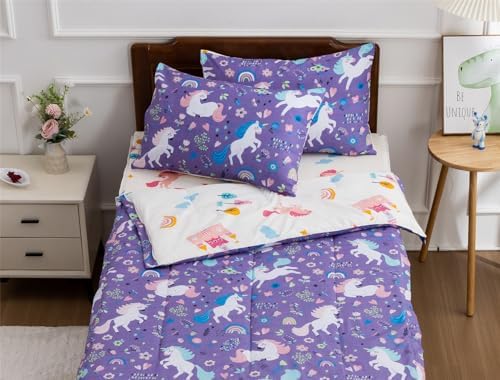Meeting Story 3pc Twin Kids Comforter Set with Zipper