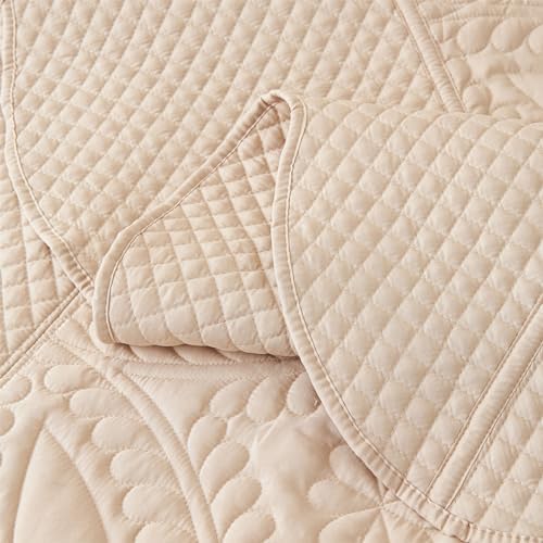 Cmfshape Oversize King Bedspread 128x120 Beige