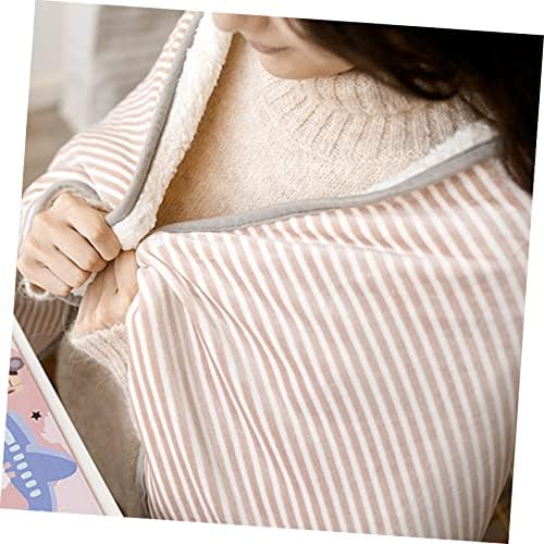 Levemolo USB Electric Heating Blanket with Soft Cartoon Design