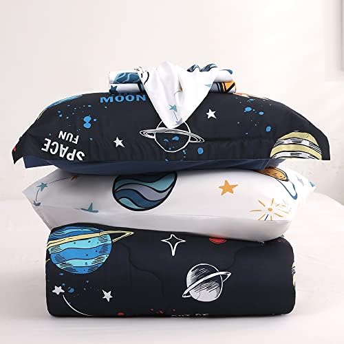 Wajade Kids Space 3D Bed in a Bag Queen 7 Piece Set