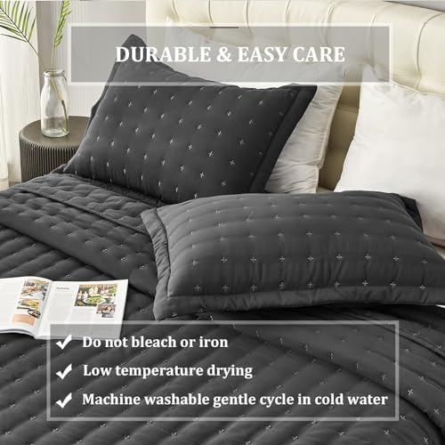 OFIXI King Size Quilt Set with 3 Pillow Shams