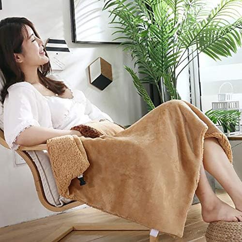 Electric Heated Throw Blanket 60x80cm USB Fast Heating Warm and Soft