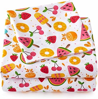 Sweet Home 1500 Supreme Kids Sheet Set - Twin XL Fruity Fun