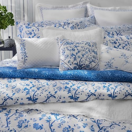 Laura Ashley Full Comforter Set in Charlotte Blue