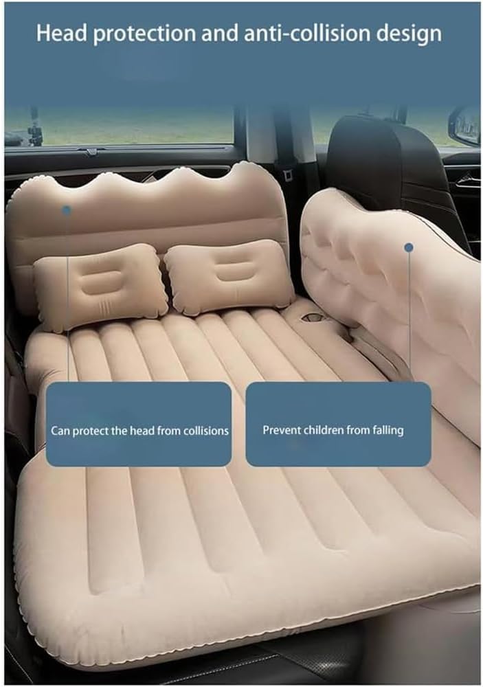 Car Inflatable Mattress for Volvo V60 Mk2 2018-2023 Black