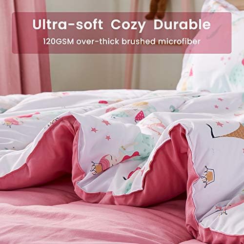 SLEEP ZONE Princess Castle Comforter Set