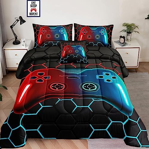 Gaming Bed in a Bag Comforter Set for Boys