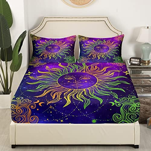 Erosebridal Boho Paisley Queen Bedding Set