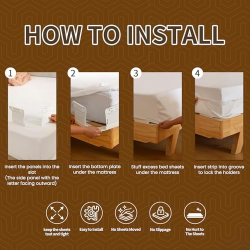 AIPUDE Heavy Duty Sheet Holder 4pcs