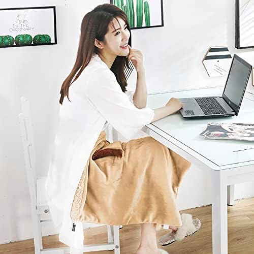 Ylucky USB Heated Blanket for Travel and Office Use