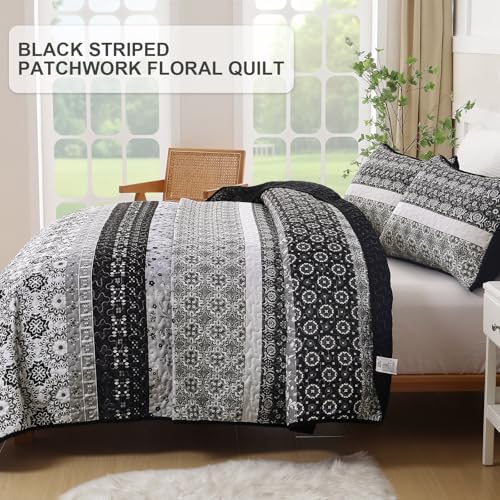 WONGS BEDDING Boho Quilt Set King