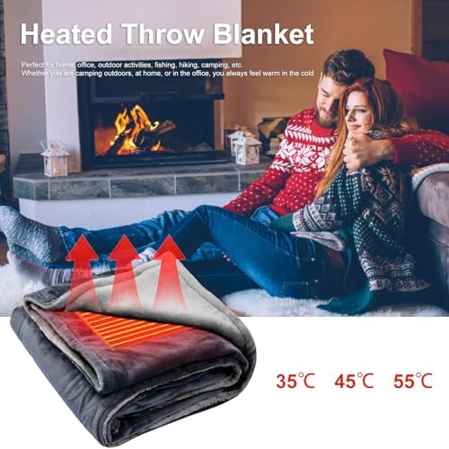 DSOPV Heating Blanket Throw with 3 Temperature Levels