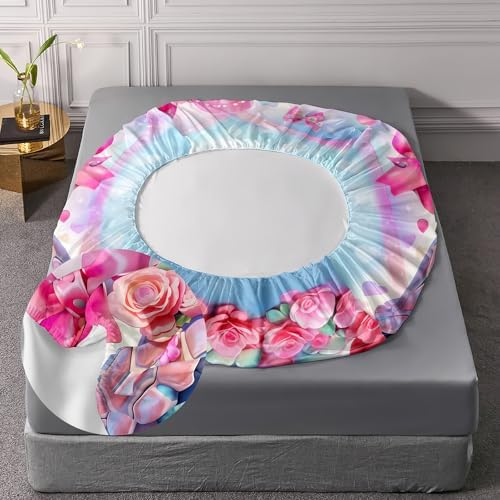 AILONEN Sea Turtle Sheet Set Twin XL Cute Kawaii Bedding