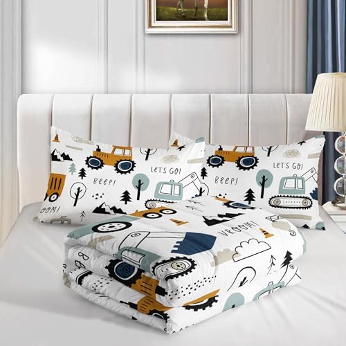 Smell Sunshine Cartoon Car Comforter Set for Kids