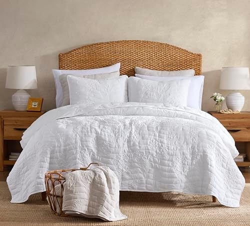 RSHARE Country Floral Cal King Quilt Bedding Set