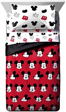 Jay Franco Disney Mickey Mouse 4-Piece Twin Bed Set 1