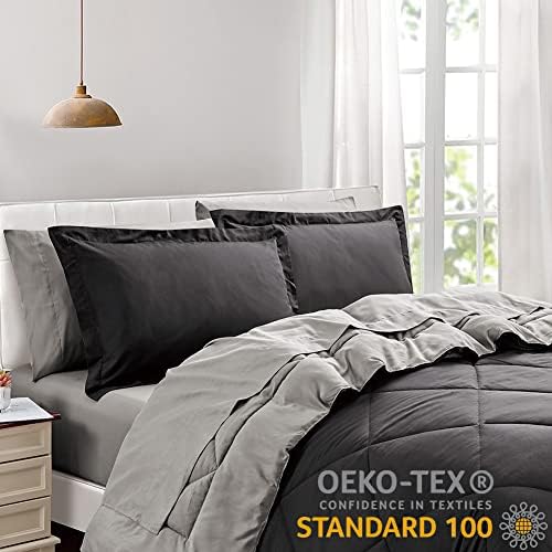 Furnishh 5-Piece Comforter Set Twin Bed in a Bag