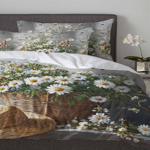 Boanket 3-Piece Queen Duvet Cover Set with Zipper 1