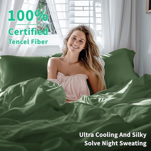 Shilucheng Tencel Sheets 4 Piece Set