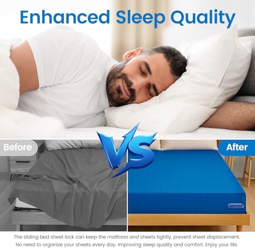 Omboos Bed Sheet Holders for Corners Set of 4