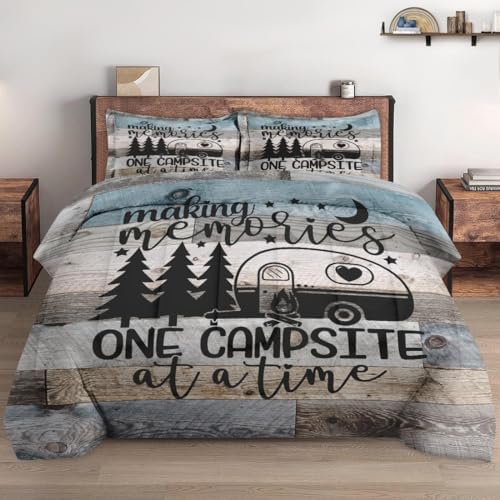 WeCozy Queen Comforter Set with 2 Pillowcases