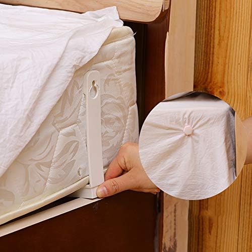 Toosunny 4 Pieces Sheet Holders No Elastic Easy Install