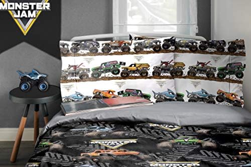 Jay Franco Monster Jam Queen Bed Set 5 Piece