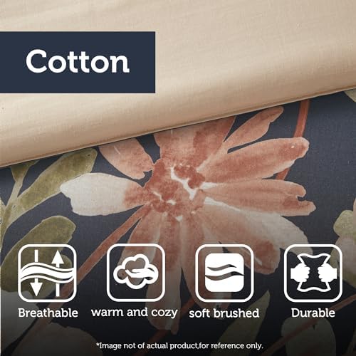 Madison Park Camillia Queen Navy 8 Piece Comforter Set