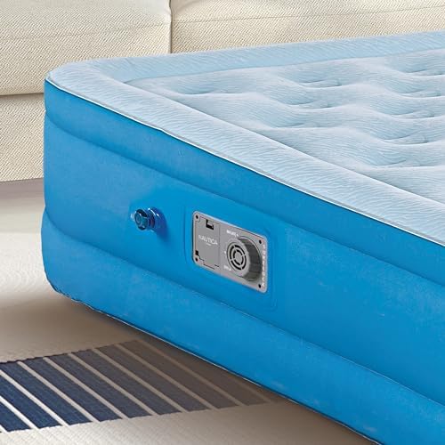 Nautica Home 16 Air Mattress with Pillow Top and Built-in Pump