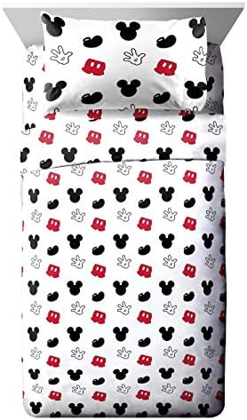 Jay Franco Disney Mickey Mouse 4-Piece Twin Bed Set 1