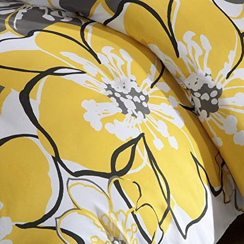 Mi Zone Allison Duvet Cover Set TwinTwin XL Yellow