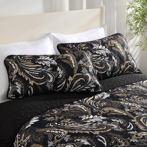 WONGS BEDDING Boho Quilt Set King Size