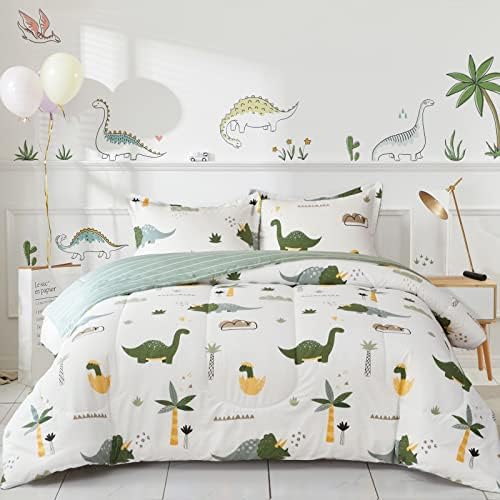 Joyreap Dinosaur Comforter Set Twin 3pcs