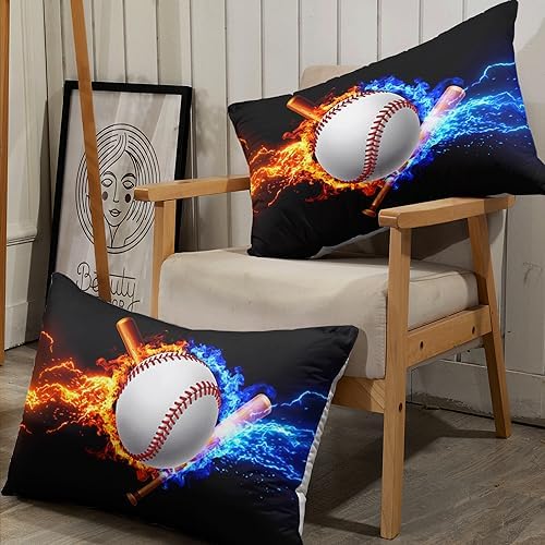 AILONEN Baseball Fitted Sheet Set Twin XL Size