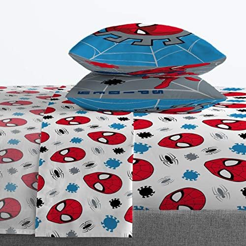 Jay Franco Marvel Spiderman Spidey Faces Comforter Set