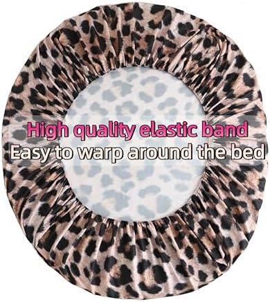 SDY 7PCS Leopard Comforter Set Queen