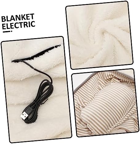 Portable Heating Blanket with Cartoon Design for Quick Warmth
