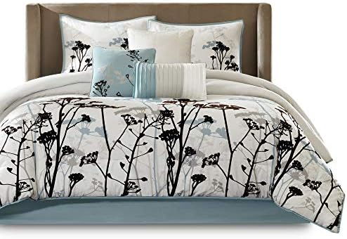 Madison Park Matilda Comforter Set King 104x92 7 Piece White