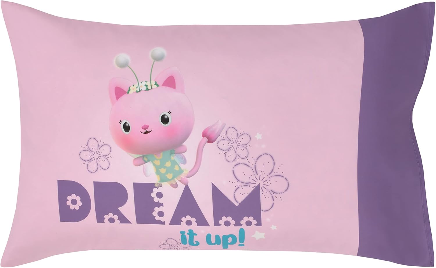NoJo DreamWorks Gabbys Dollhouse Rainbow PJ 4 Piece Set