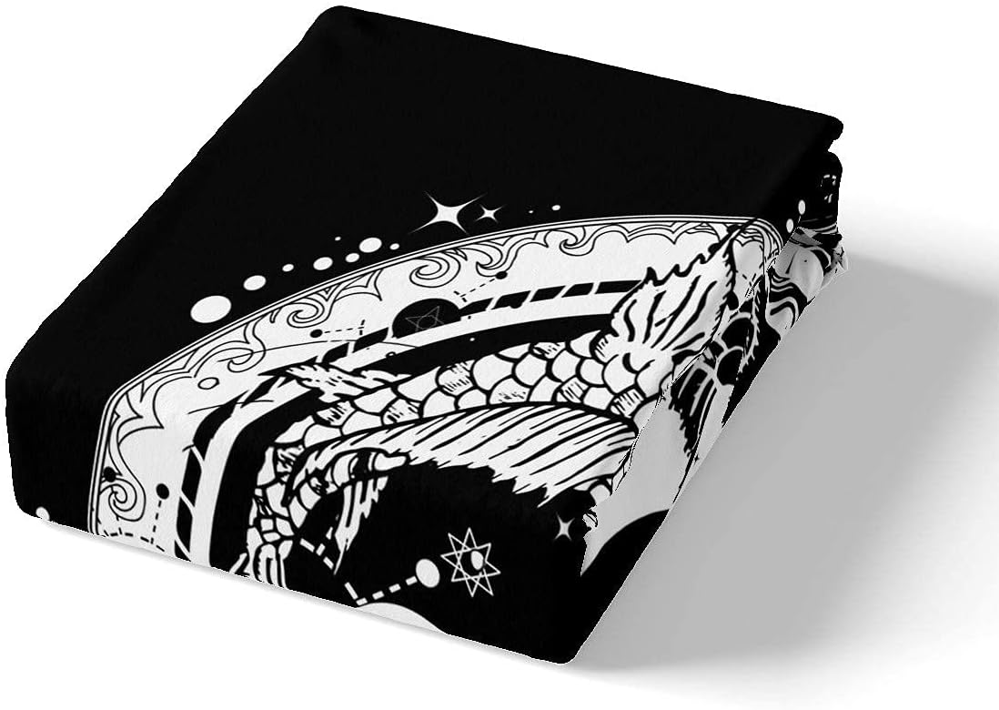Feelyou Yin Yang Duvet Cover Set 3Pcs Zipper