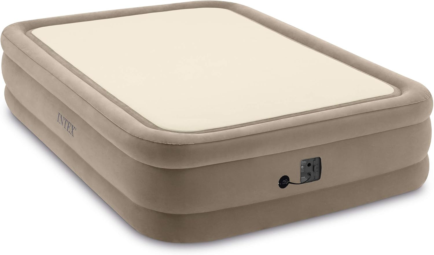 Intex 64477ED Queen Thermalux Airbed with Pump Gold