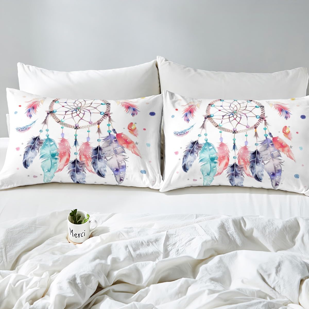 Feelyou Dreamcatcher Duvet Cover Set Boho Style