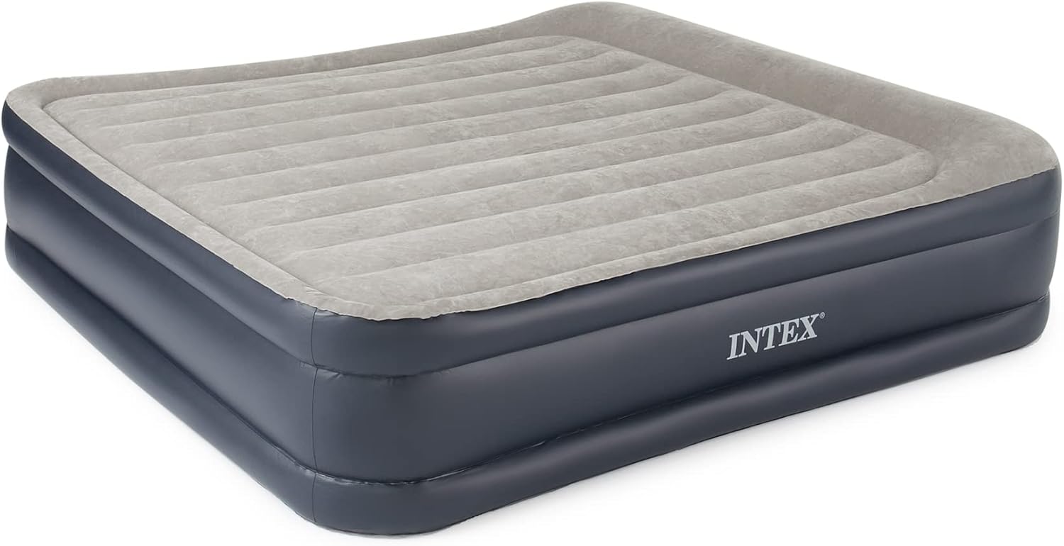 Intex Dura-Beam King Air Mattress with Built-In Pump