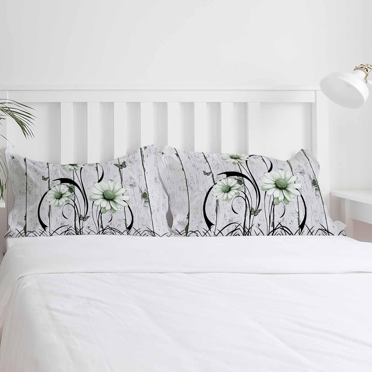 Boanket 3-Piece Farmhouse Duvet Cover Set with Zipper Closure