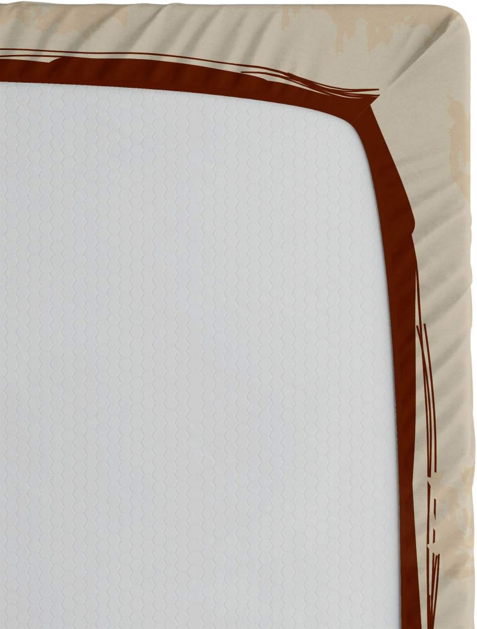 Ambesonne African Fitted Sheet Multicolor California King