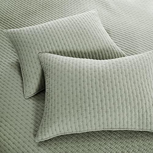 Levtex Home Cross Stitch Quilt Set - KingCal King 1