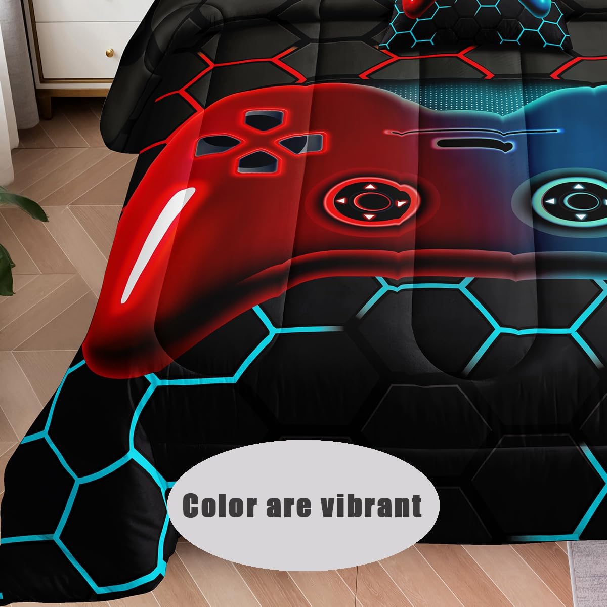 Gaming Bed in a Bag Comforter Set for Boys