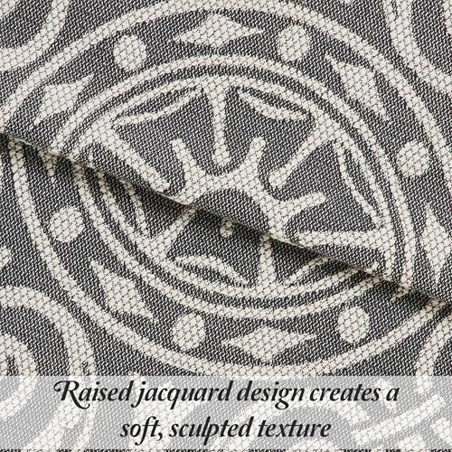 Superior Cotton Blend 3-Piece Bedspread Set King Charcoal